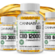 Cannabiva Broad Spectrum CBD Softgel Product Family featuring a 90-day money-back guarantee